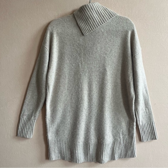 Nordstrom Signature 100% Cashmere Pullover Cowl Neck Oversized Beige Size S - Picture 9 of 14